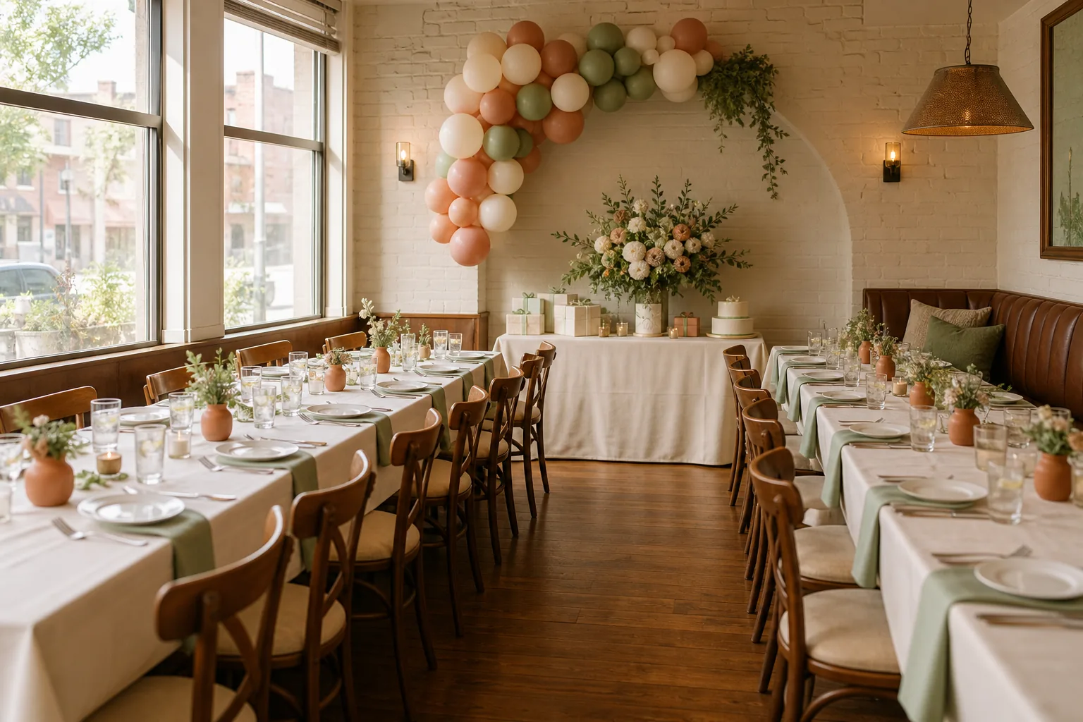A practical visual example for baby shower on a $750 budget — elevated without overspending