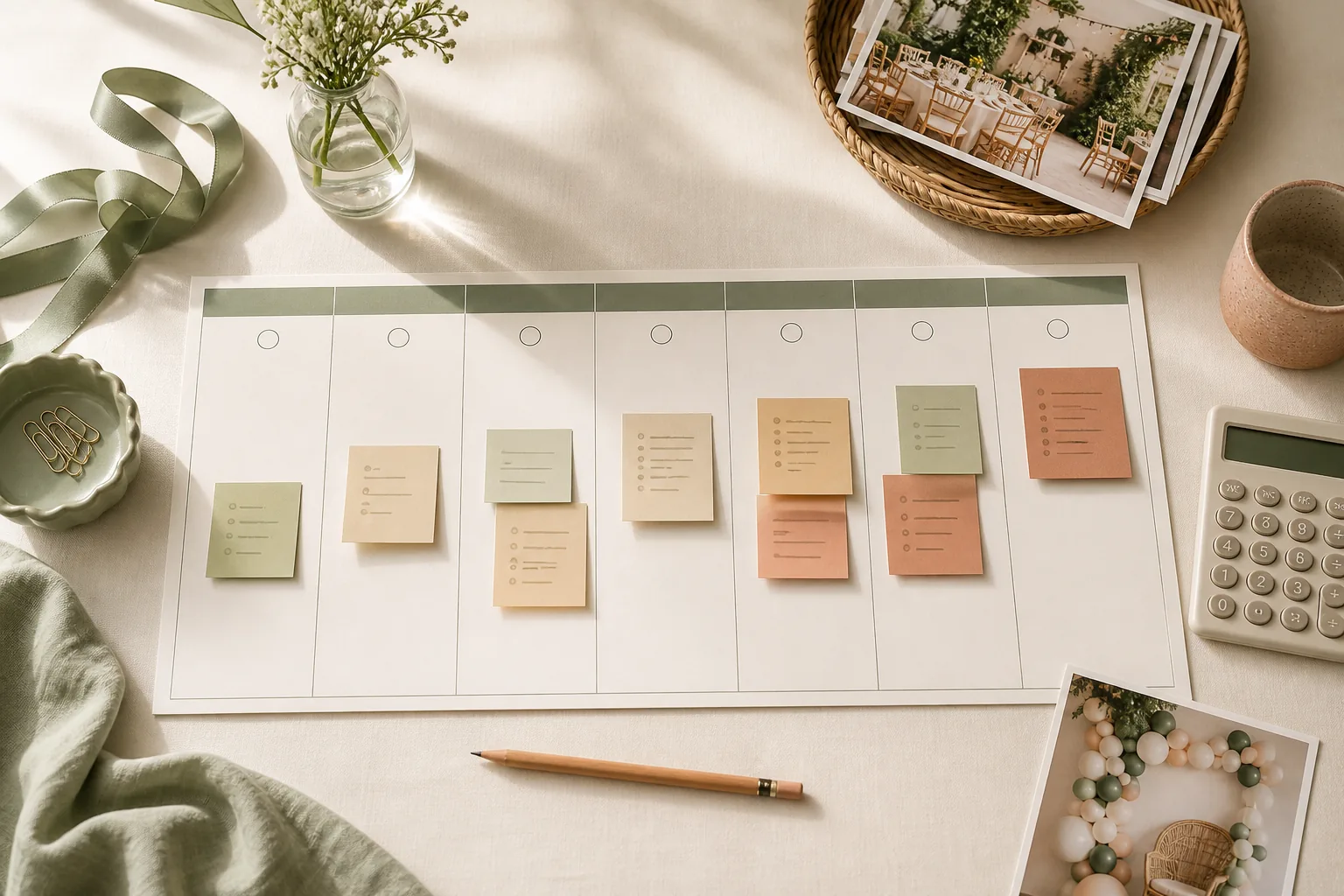 A practical visual example for blue baby shower ideas — three tones, one room, zero clichés
